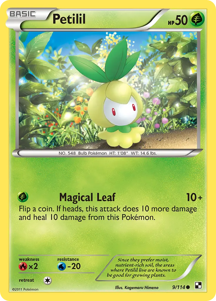 Petilil (Black & White) - Pokémon in TCG Land México
