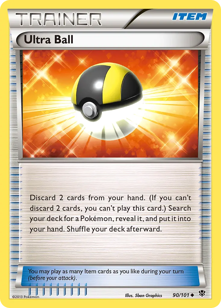Ultra Ball (Plasma Blast) - Pokémon in TCG Land México