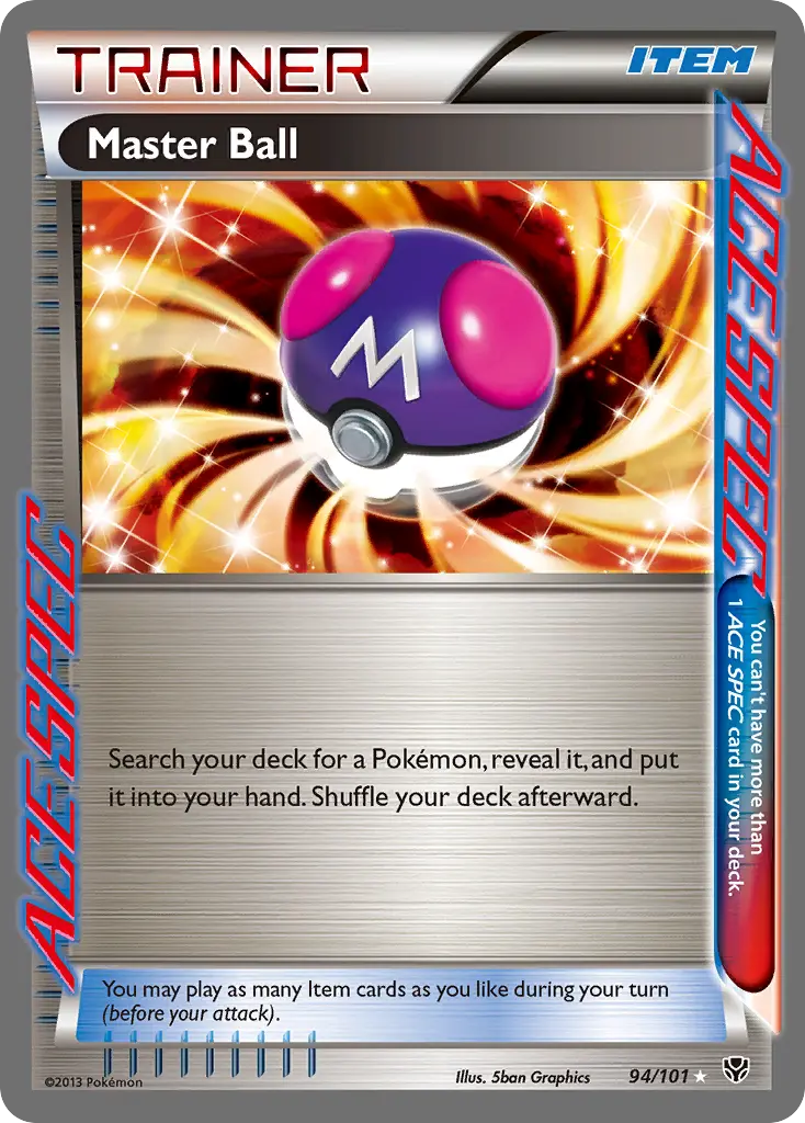 Master Ball (Plasma Blast) - Pokémon in TCG Land México