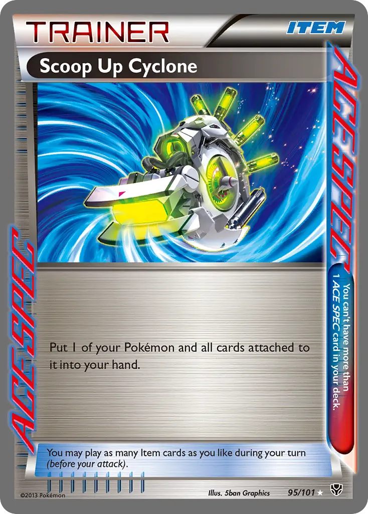 Scoop Up Cyclone (Plasma Blast) - Pokémon in TCG Land