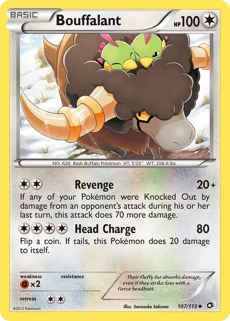 Bouffalant (Legendary Treasures) - Pokémon in TCG Land