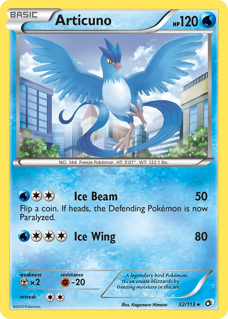 Articuno (Legendary Treasures) - Pokémon in TCG Land México
