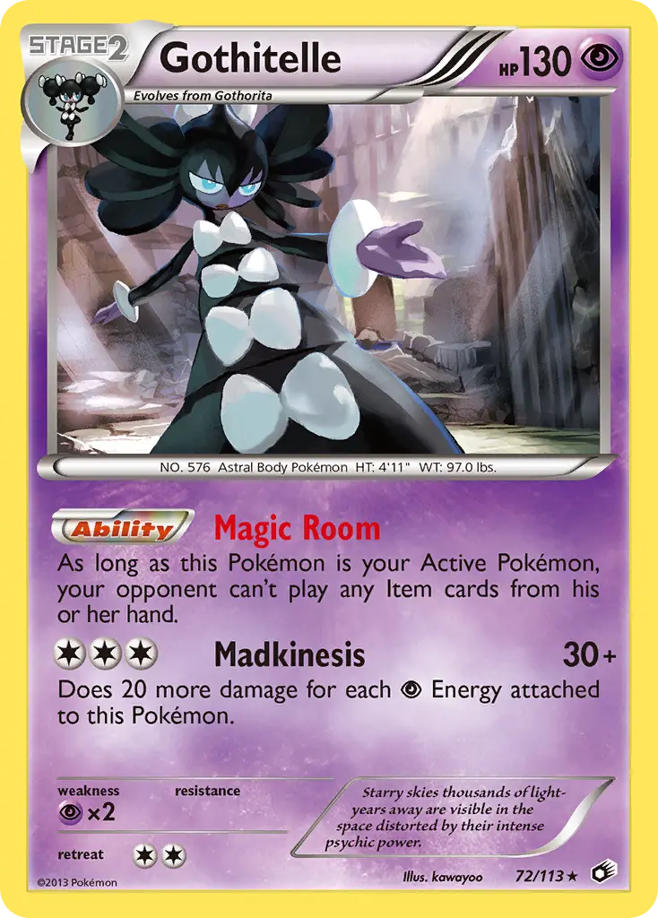 Gothitelle (Legendary Treasures) - Pokémon in TCG Land México
