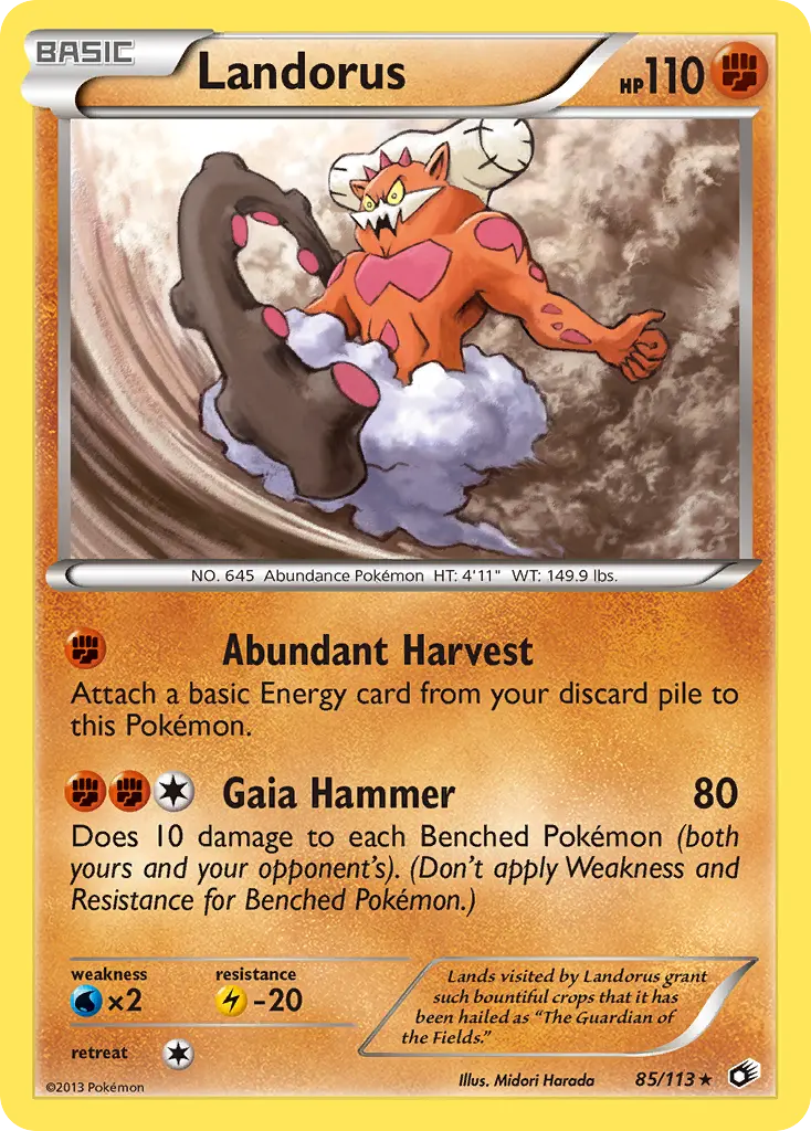 Landorus (Legendary Treasures) - Pokémon in TCG Land México
