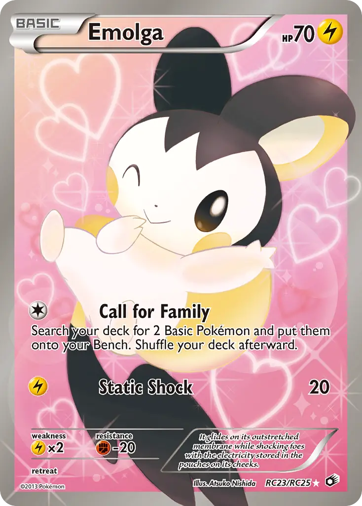 Emolga (Legendary Treasures) - Pokémon in TCG Land