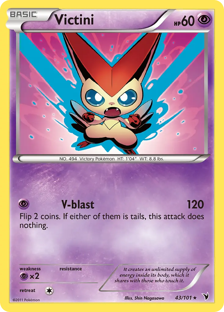 Victini (Noble Victories) - Pokémon in TCG Land México