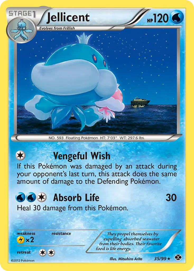 Jellicent (Next Destinies) - Pokémon in TCG Land