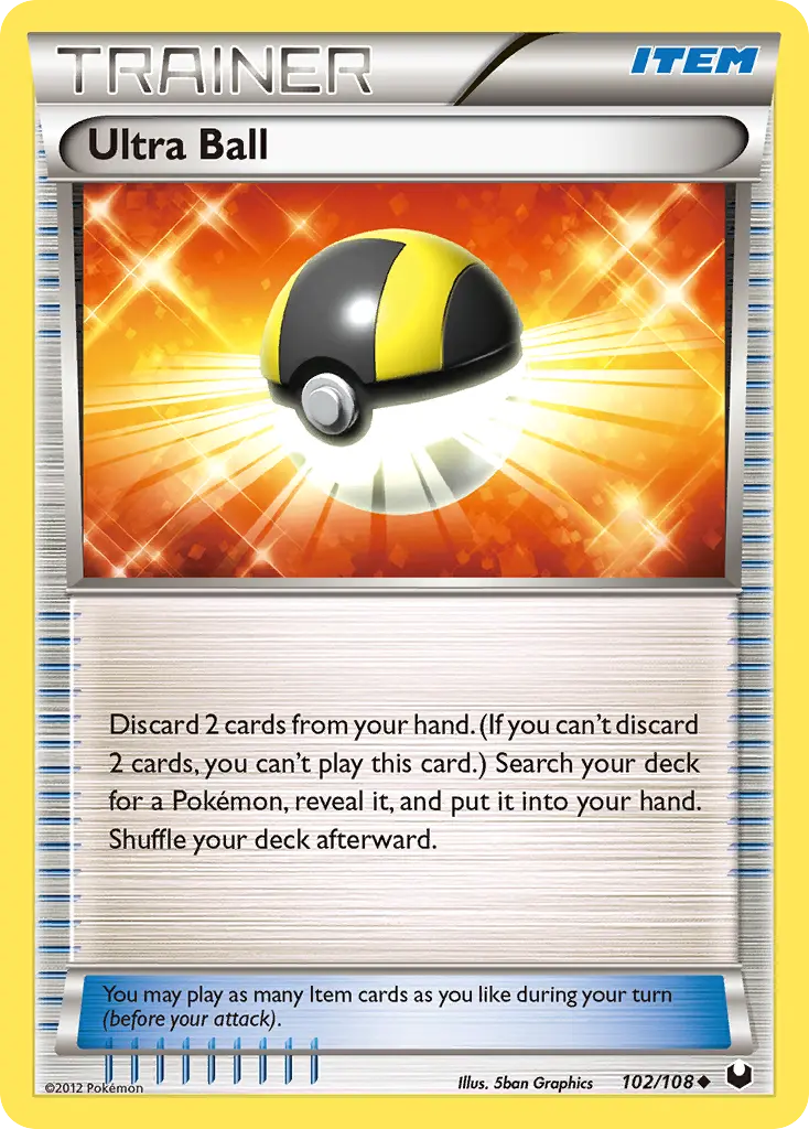 Ultra Ball (Dark Explorers) - Pokémon in TCG Land México
