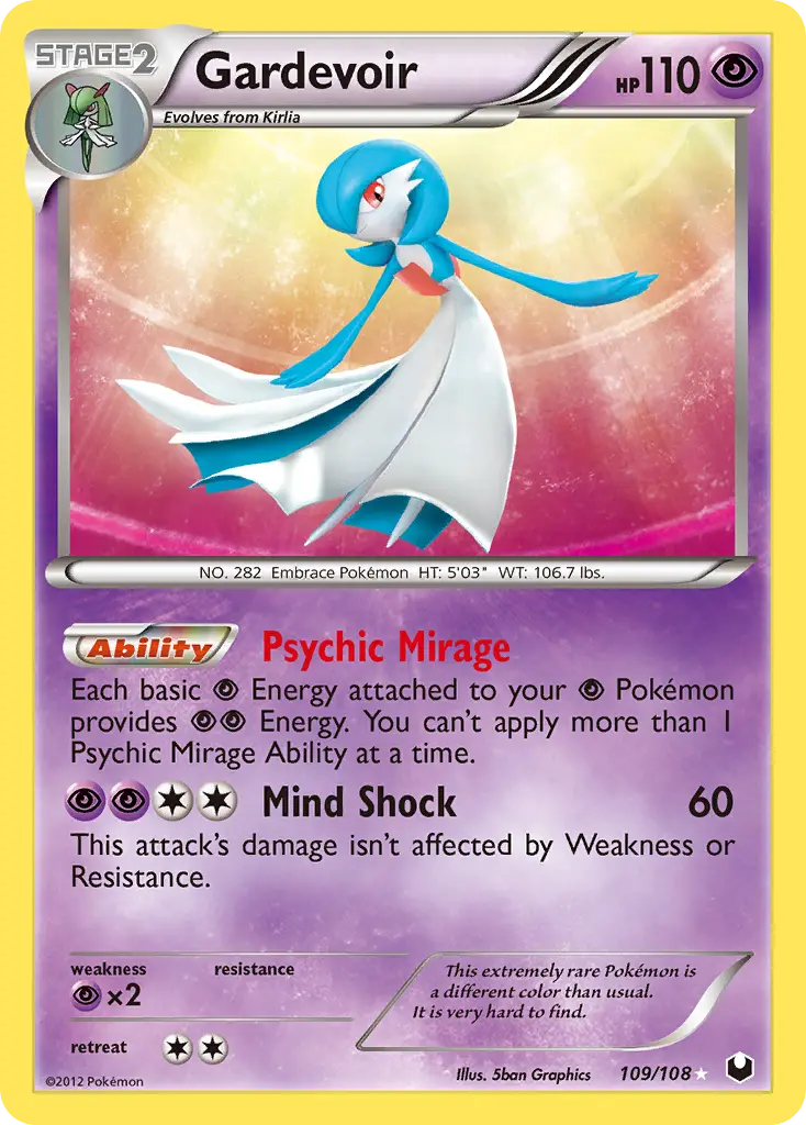 Gardevoir (Dark Explorers) - Pokémon in TCG Land