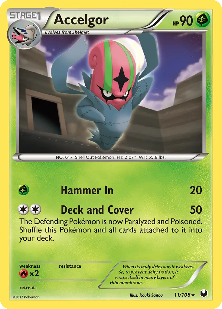 Accelgor (Dark Explorers) - Pokémon in TCG Land