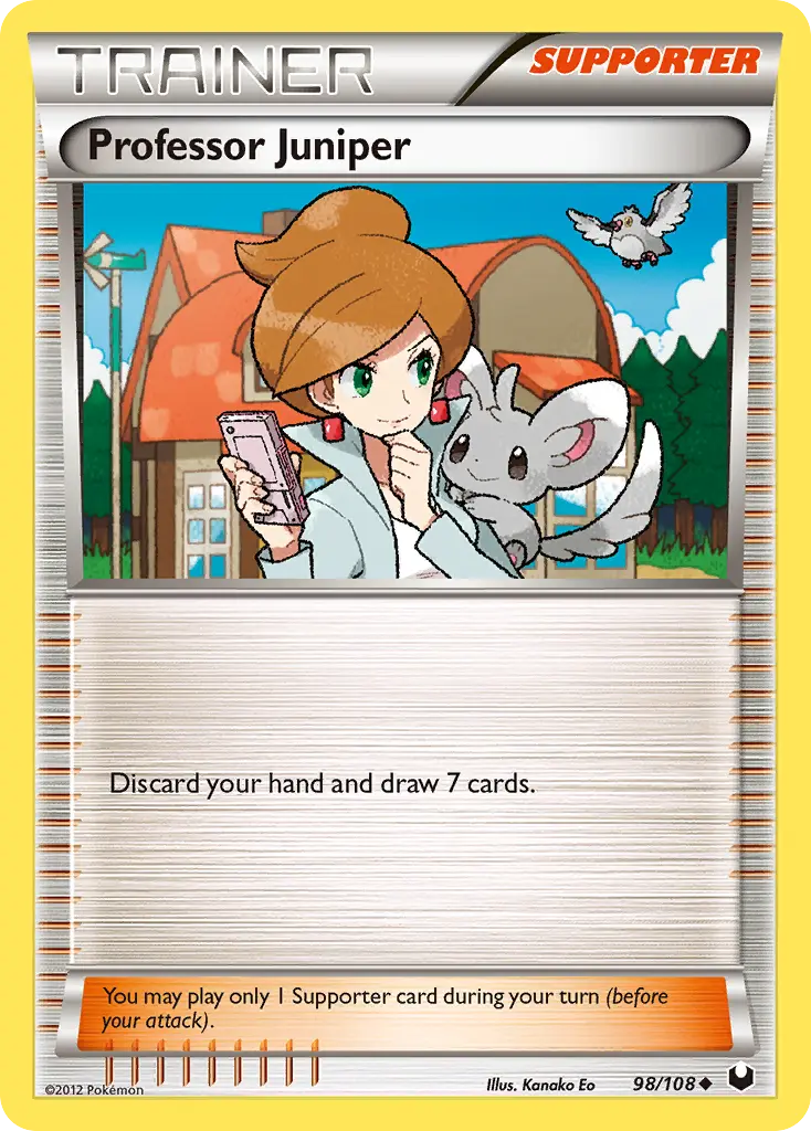 Professor Juniper (Dark Explorers) - Pokémon in TCG Land