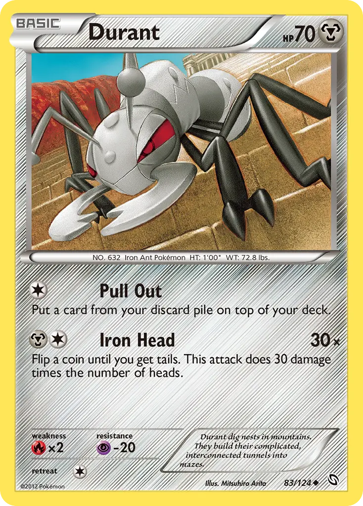 Durant (Dragons Exalted) - Pokémon in TCG Land