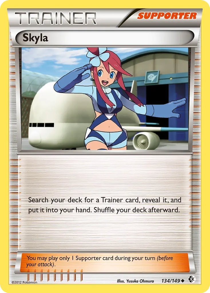 Skyla (Boundaries Crossed) - Pokémon in TCG Land