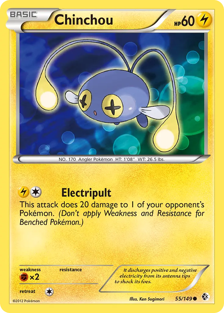 Chinchou (Boundaries Crossed) - Pokémon in TCG Land México