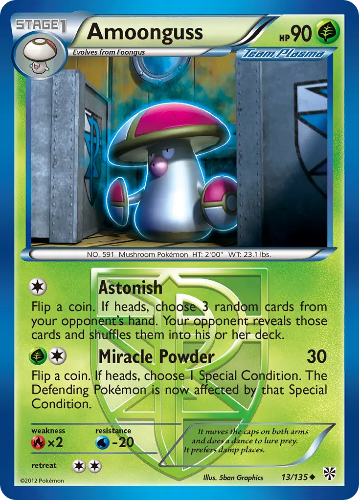 Amoonguss (Plasma Storm) - Pokémon in TCG Land México
