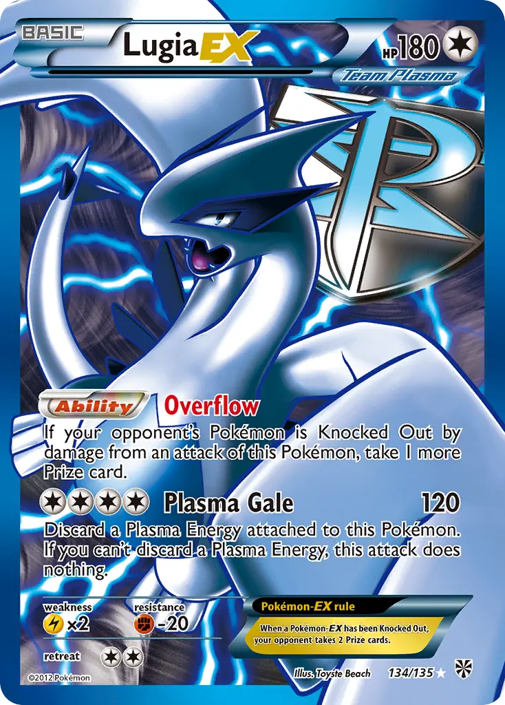 Lugia-EX (Plasma Storm) - Pokémon in TCG Land México
