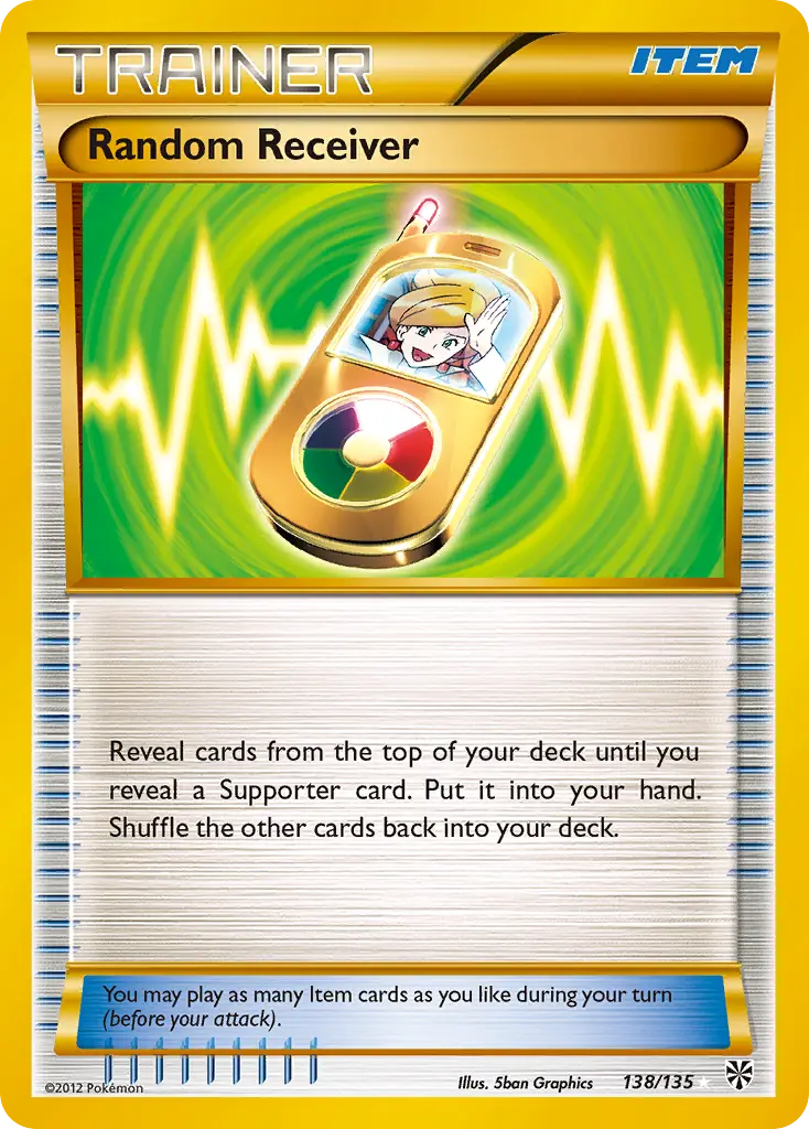 Random Receiver (Plasma Storm) - Pokémon in TCG Land México