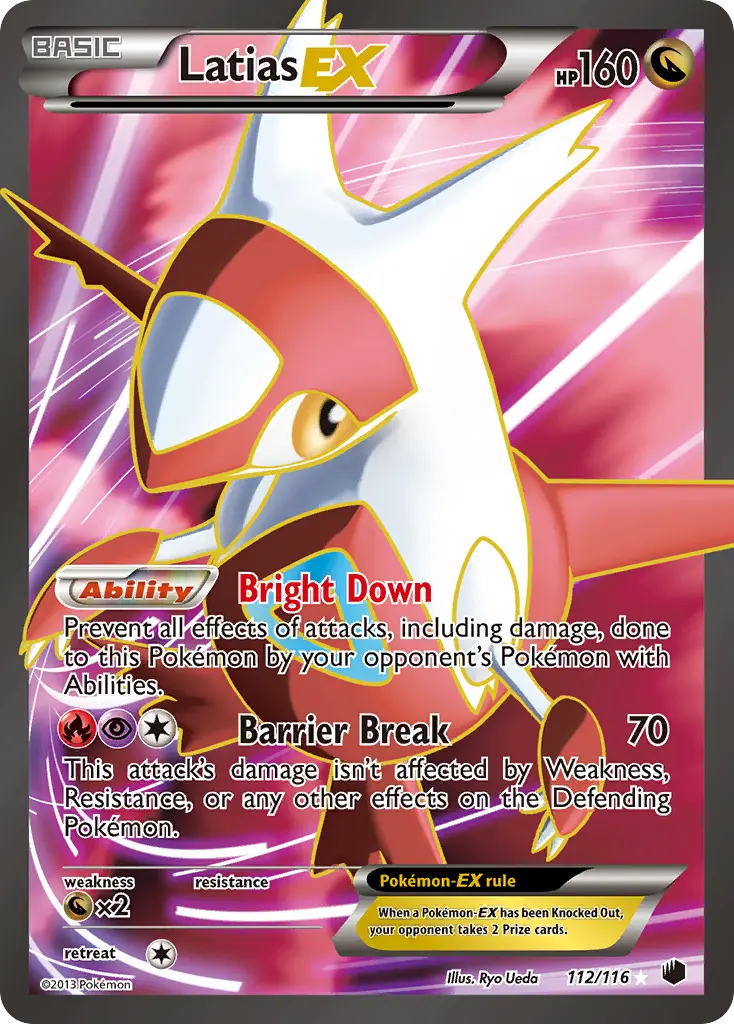 Latias-EX (Plasma Freeze) - Pokémon in TCG Land