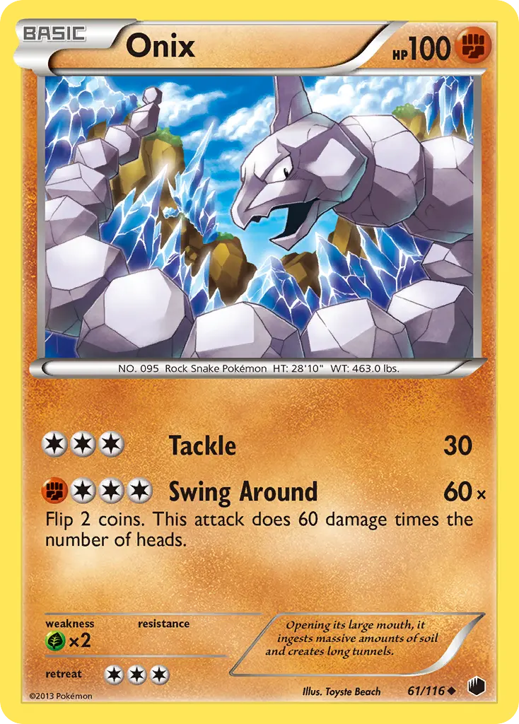 Onix (Plasma Freeze) - Pokémon in TCG Land México