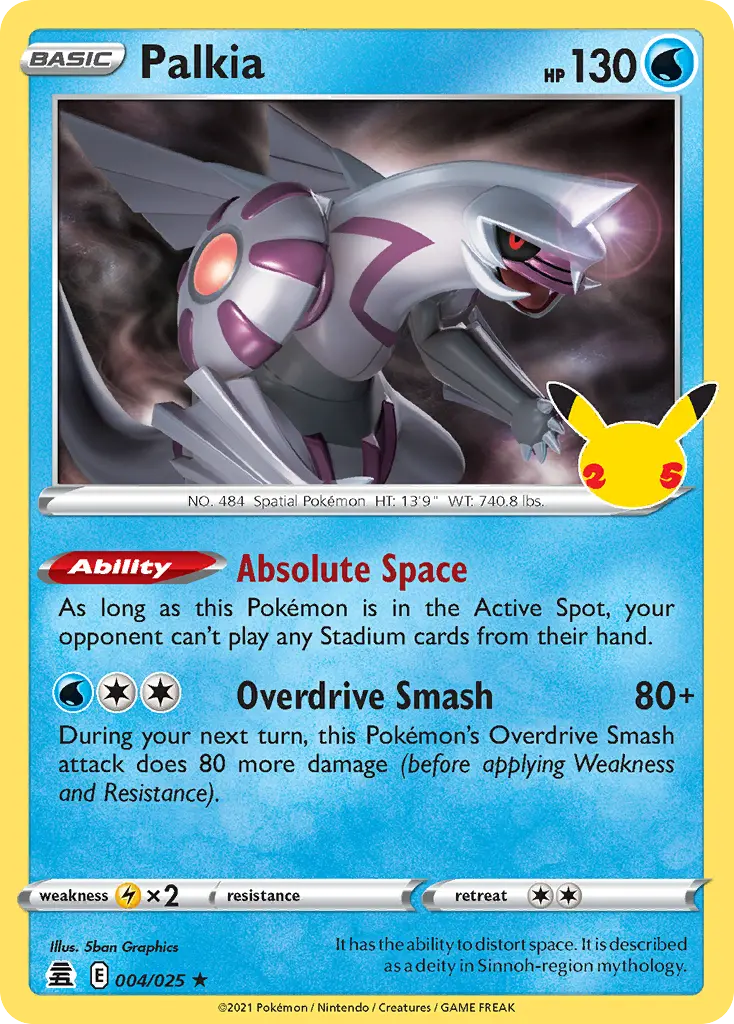 Palkia (Celebrations) - Pokémon in TCG Land México