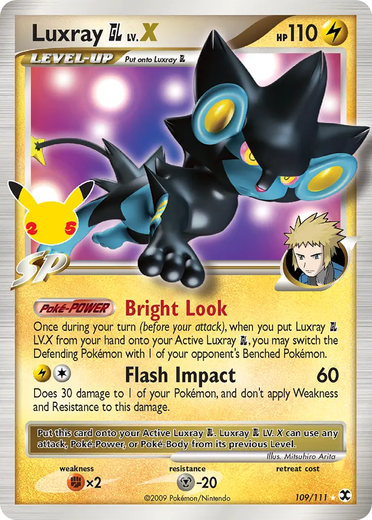 Luxray GL LV.X (Celebrations: Classic Collection) - Pokémon in TCG Land