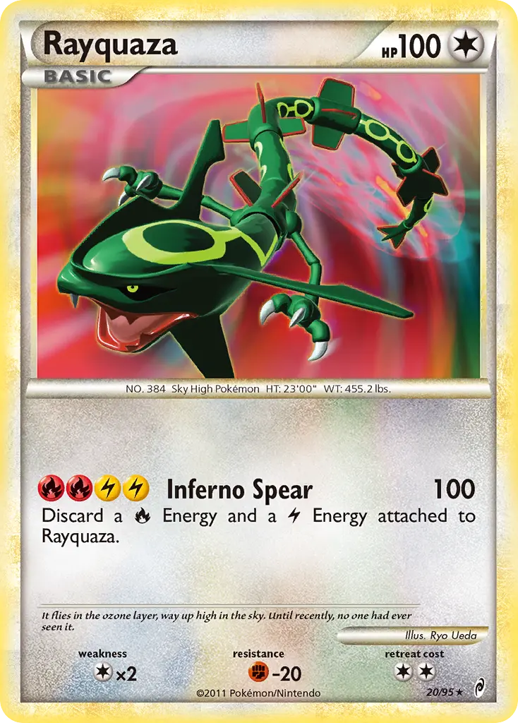 Rayquaza (Call of Legends) - Pokémon in TCG Land México
