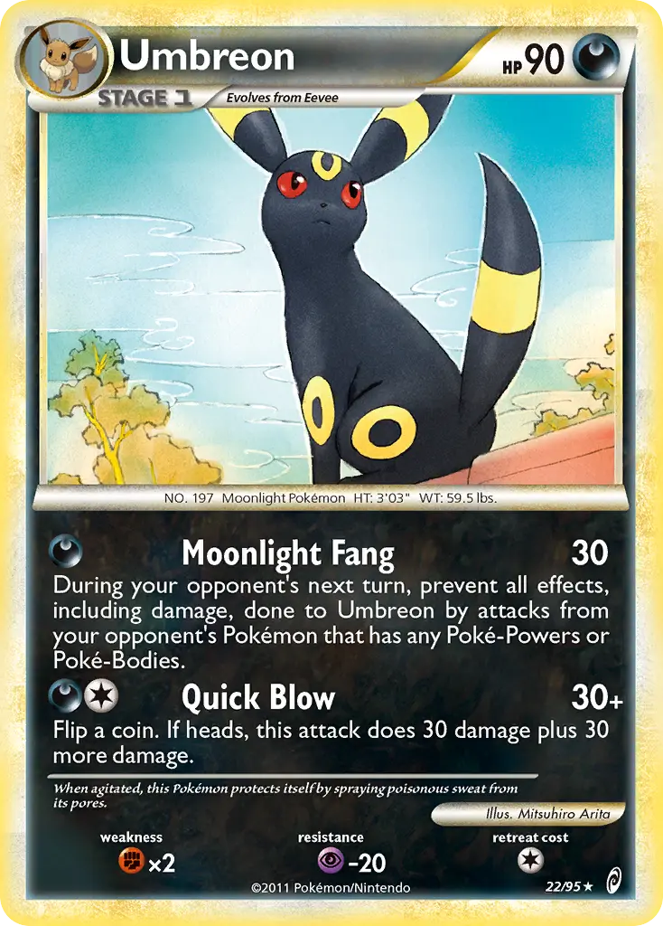 Umbreon (Call of Legends) - Pokémon in TCG Land