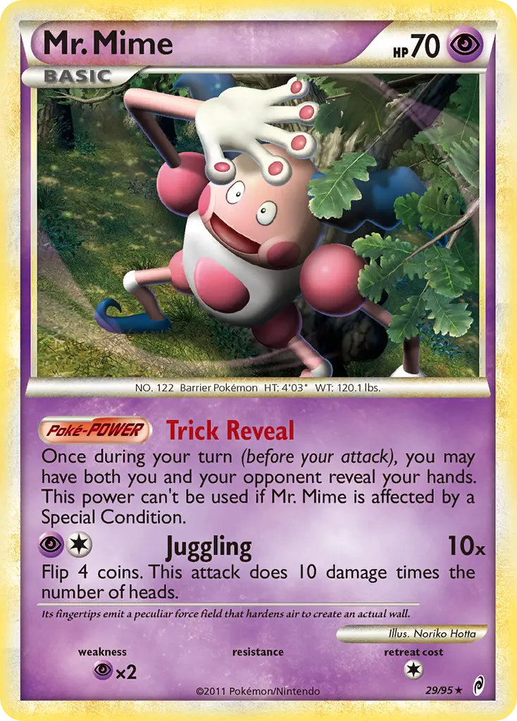 Mr. Mime (Call of Legends) - Pokémon in TCG Land