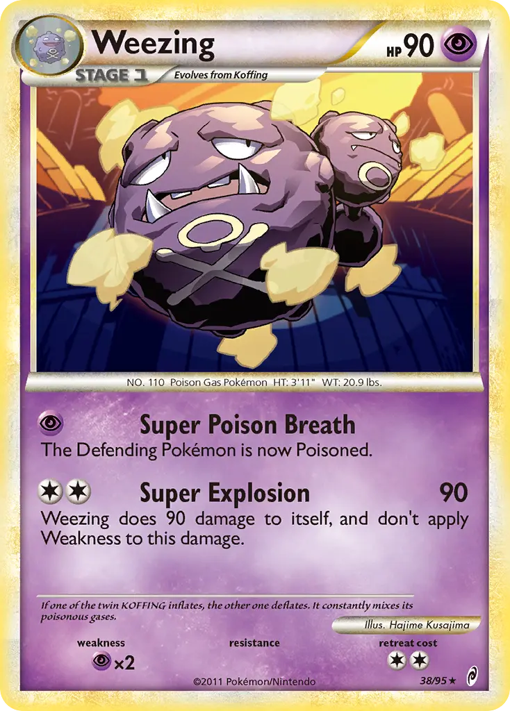 Weezing (Call of Legends) - Pokémon in TCG Land México