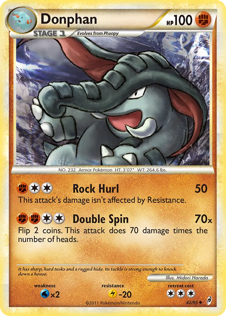 Donphan (Call of Legends) - Pokémon in TCG Land