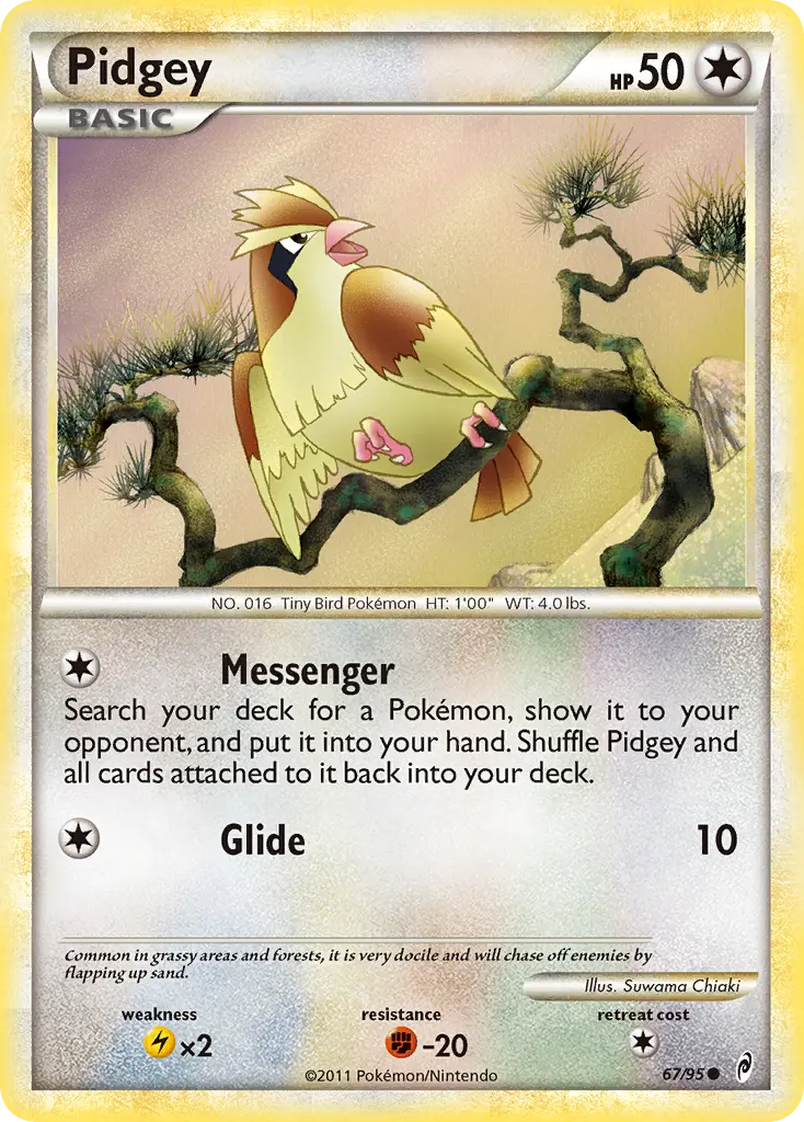 Pidgey (Call of Legends) - Pokémon in TCG Land
