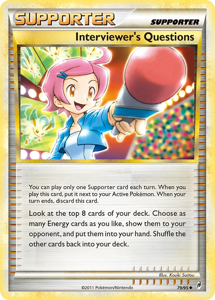 Interviewer's Questions (Call of Legends) - Pokémon in TCG Land