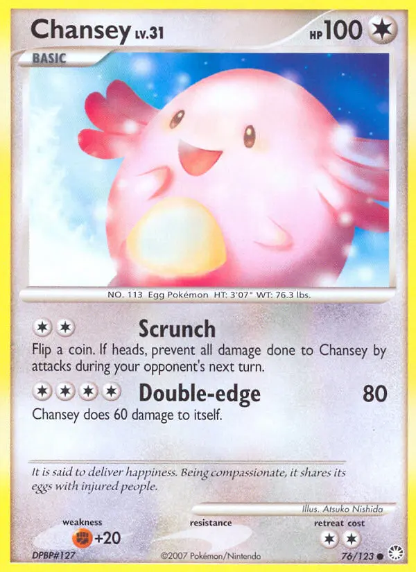 Chansey (Mysterious Treasures) - Pokémon in TCG Land México