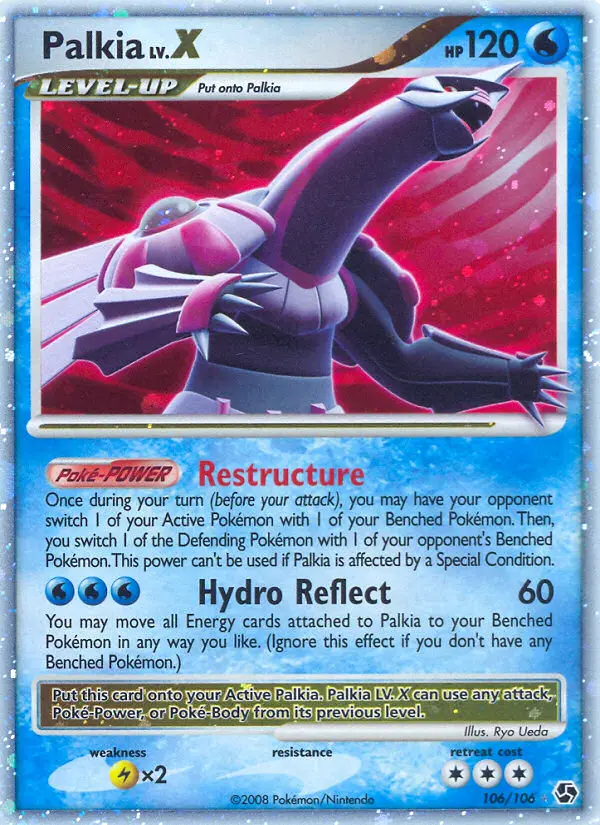 Palkia LV.X (Great Encounters) - Pokémon in TCG Land México