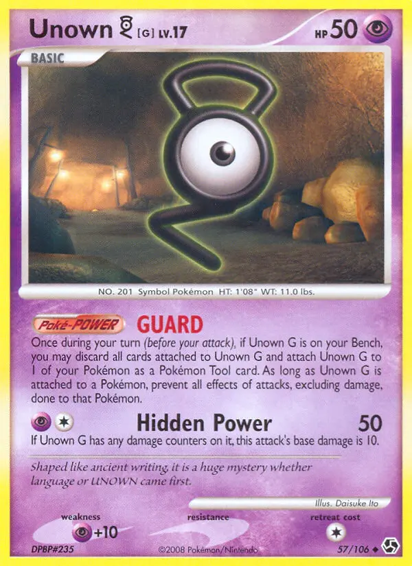 Unown [G] (Great Encounters) - Pokémon in TCG Land
