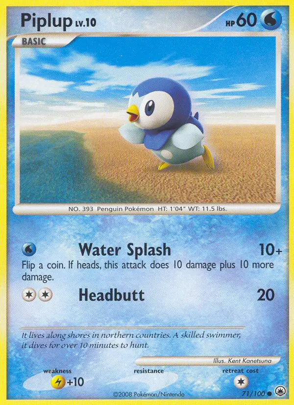 Piplup (Majestic Dawn) - Pokémon in TCG Land México