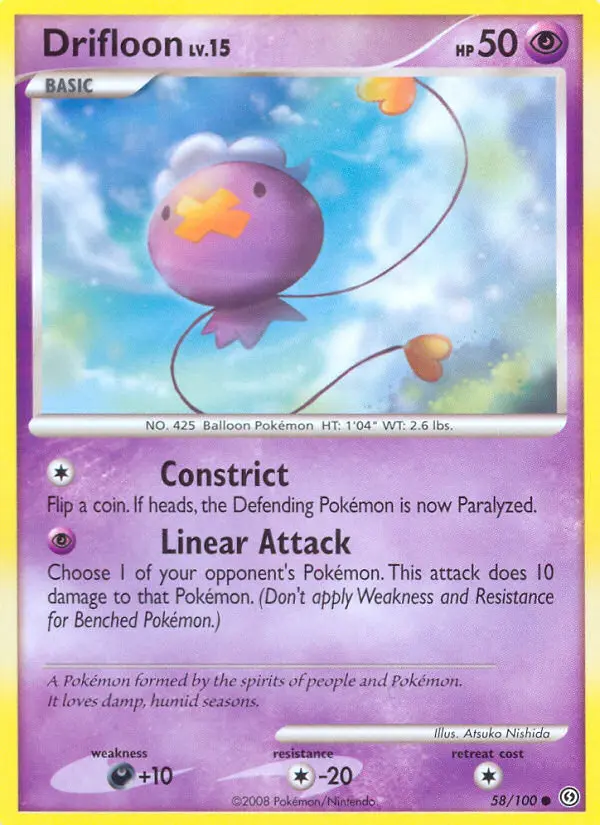 Drifloon (Stormfront) - Pokémon in TCG Land México