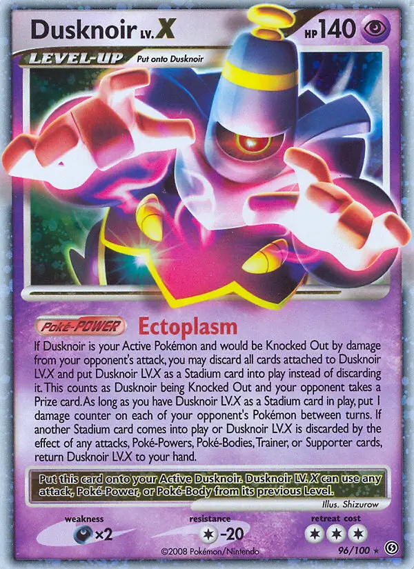 Dusknoir LV.X (Stormfront) - Pokémon in TCG Land México