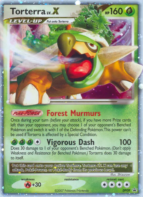 Torterra LV.X (DP Black Star Promos) - Pokémon in TCG Land México