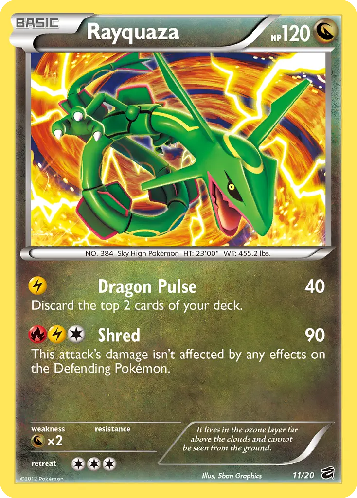 Rayquaza (Dragon Vault) - Pokémon in TCG Land México