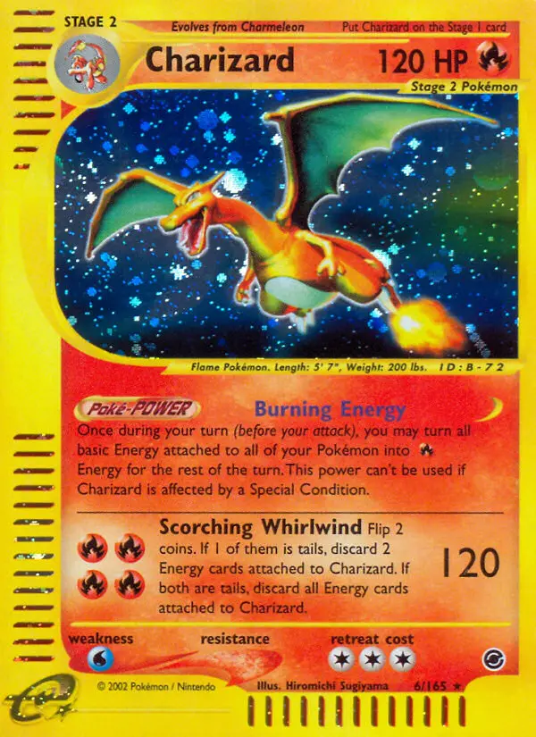 Charizard (Expedition Base Set) - Pokémon in TCG Land México