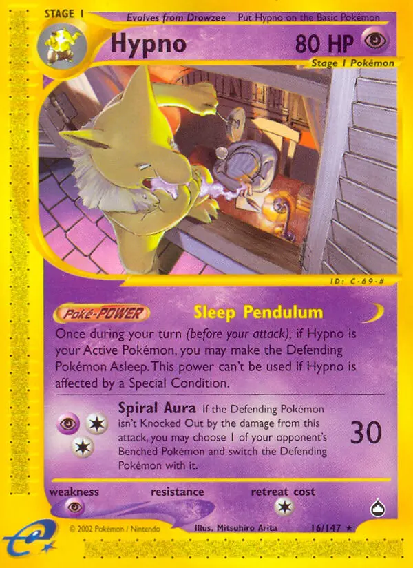 Hypno (Aquapolis) - Pokémon in TCG Land