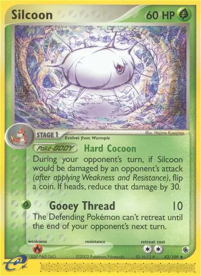 Silcoon (Ruby & Sapphire) - Pokémon in TCG Land