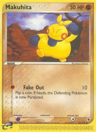 Makuhita (Ruby & Sapphire) - Pokémon in TCG Land