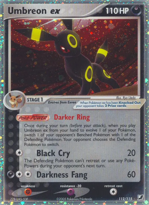 Umbreon ex (Unseen Forces) - Pokémon in TCG Land México