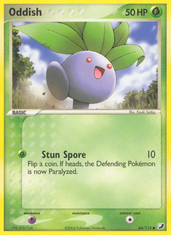 Oddish (Unseen Forces) - Pokémon in TCG Land México