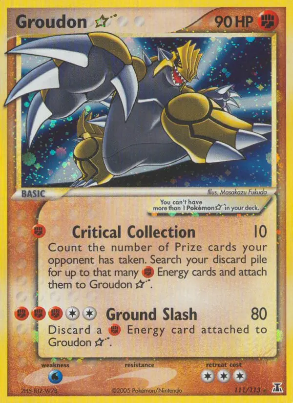 Groudon ★ (Delta Species) - Pokémon in TCG Land México