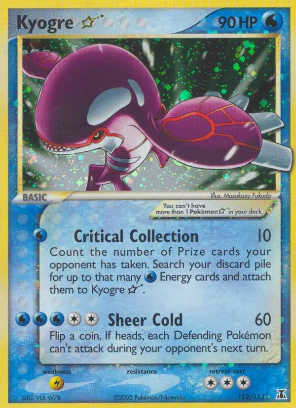 Kyogre ★ (Delta Species) - Pokémon in TCG Land México