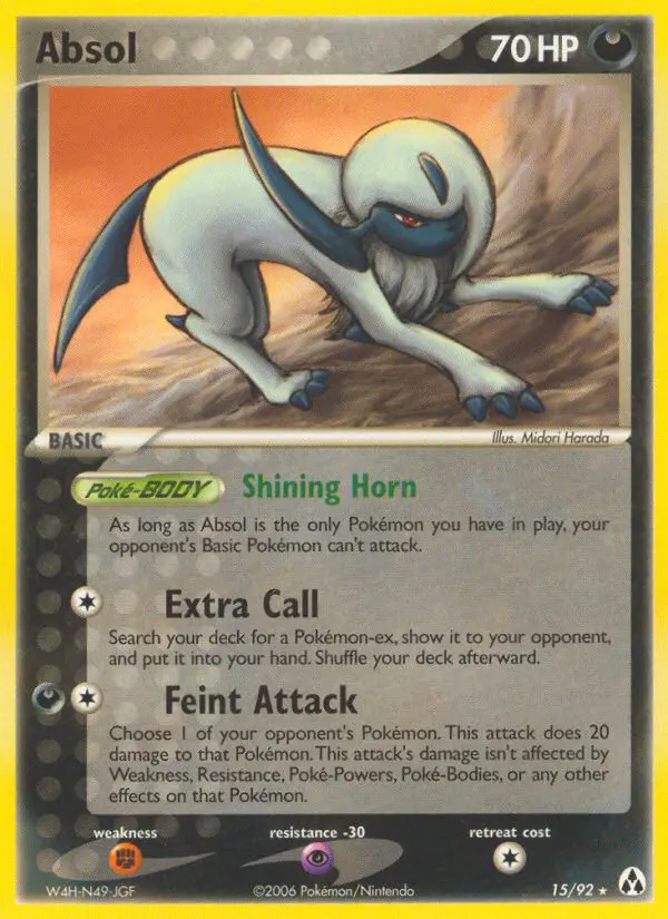 Absol (Legend Maker) - Pokémon in TCG Land México
