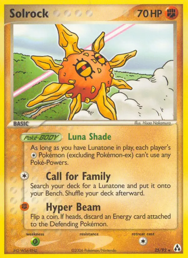 Solrock (Legend Maker) - Pokémon in TCG Land México